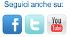 Seguici anche su facebook, twitter, youtube